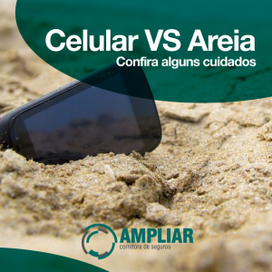 Celular vs Areia